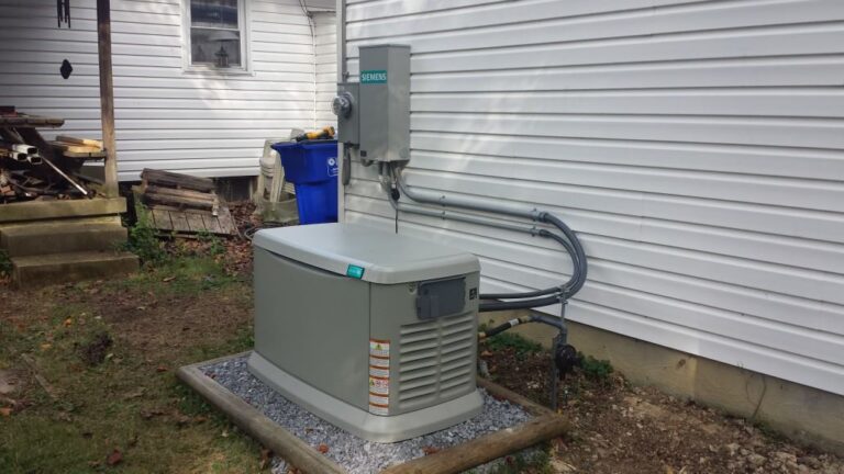 crofton emergency generator installation