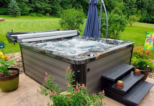 professional hot tub installation services