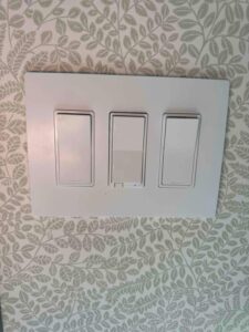 We installed dimmers in Crownsville, MD, providing customizable lighting solutions for a more comfortable and energy-efficient home.