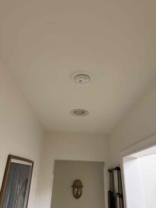 Deshaies Electrical Services repairing and installing smoke detector wiring